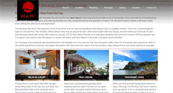 Desktop Screenshot of namiresorts.com